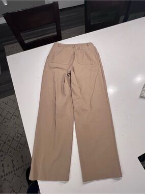 Evermore wide -Leg Pants in Tan - size Small Short